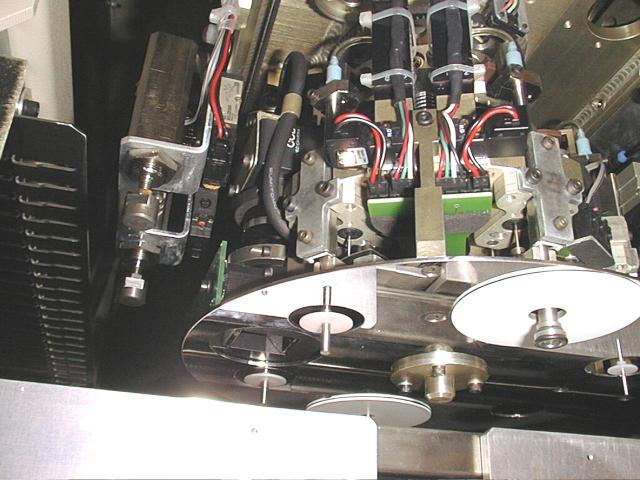 Closeup of Pick-Up Nozzles