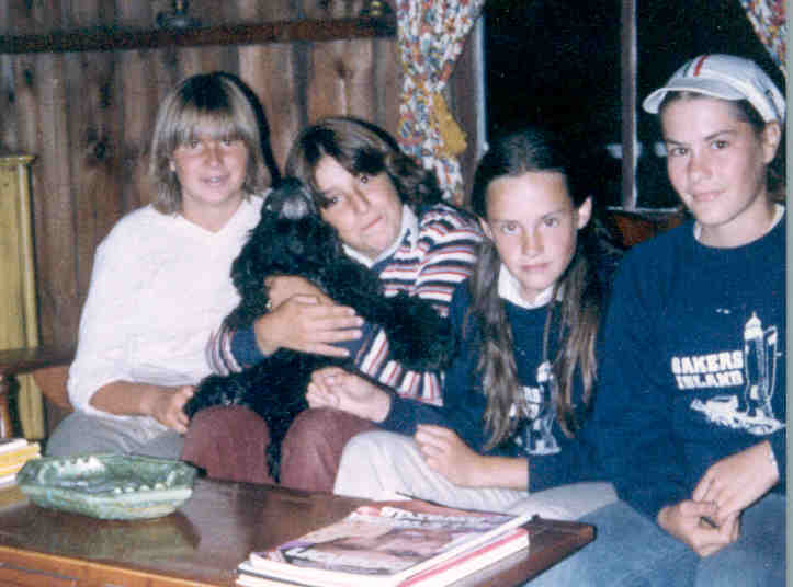 Jai with Bakers Island Friends
