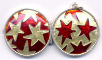 Locket: L42 Splat Red G0ld