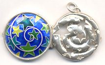 Locket: L44 Plaid Blue
