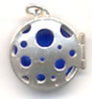 Locket: L44 Purple Dots